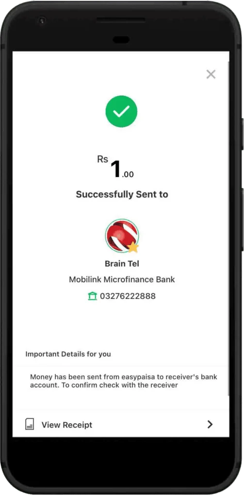 Step 7: Payment Successful