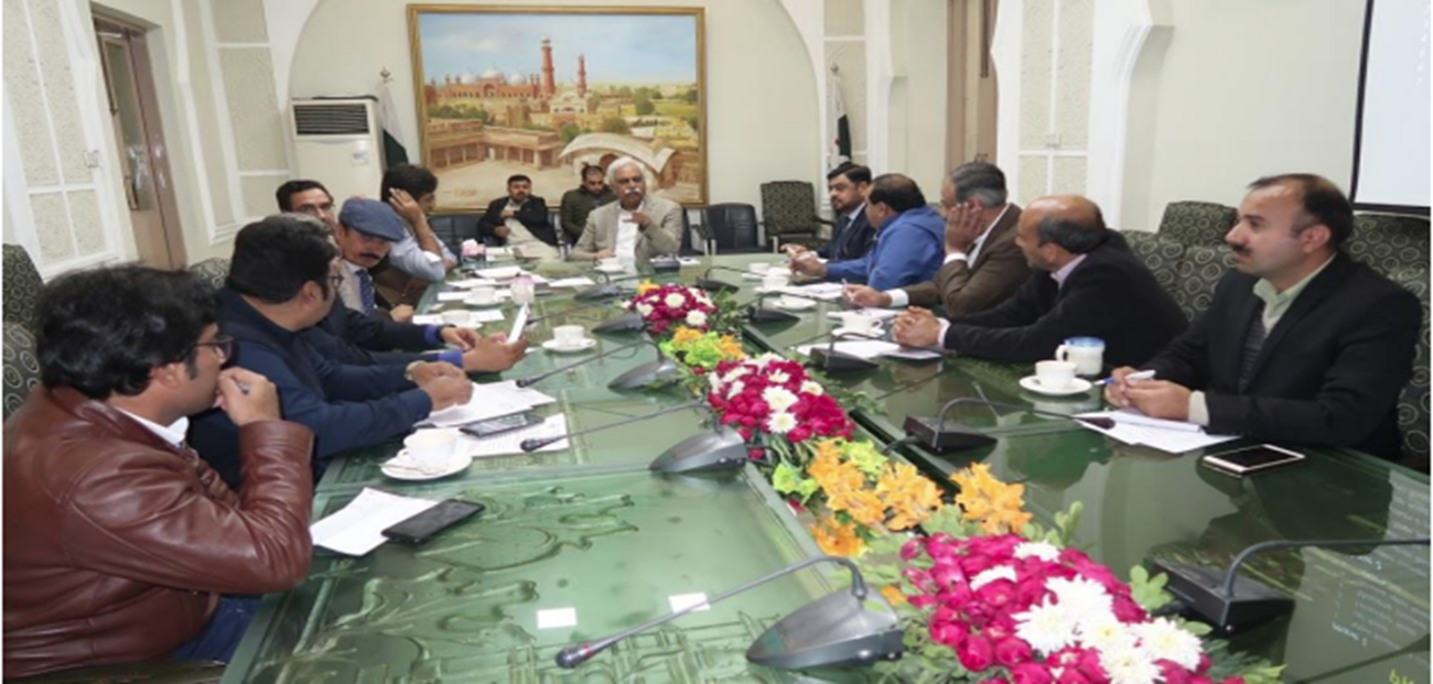 Lahore's Beautification Project Meeting - 2018